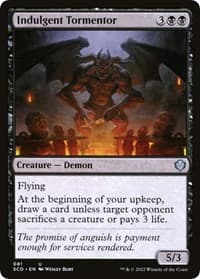 Indulgent Tormentor - Starter Commander Decks - Magic: The Gathering card
