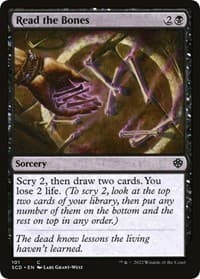 Read the Bones - Starter Commander Decks - Magic: The Gathering card