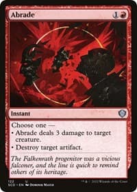 Abrade - Starter Commander Decks - Magic: The Gathering card