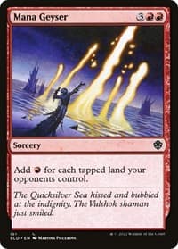 Mana Geyser - Starter Commander Decks - Magic: The Gathering card
