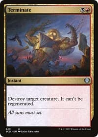 Terminate - Starter Commander Decks - Magic: The Gathering card