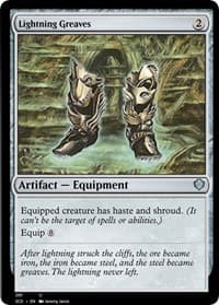 Lightning Greaves - Starter Commander Decks - Magic: The Gathering card