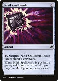 Nihil Spellbomb - Starter Commander Decks - Magic: The Gathering card