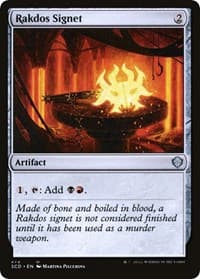 Rakdos Signet - Starter Commander Decks - Magic: The Gathering card