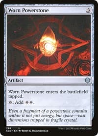 Worn Powerstone - Starter Commander Decks - Magic: The Gathering card