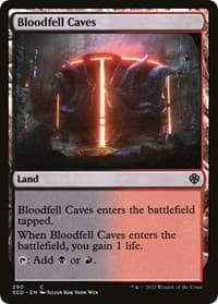 Bloodfell Caves - Starter Commander Decks - Magic: The Gathering card