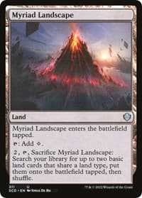 Myriad Landscape - Starter Commander Decks - Magic: The Gathering card