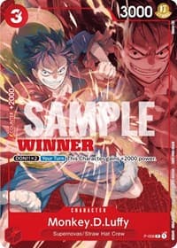 Monkey.D.Luffy - P-006 (Winner Pack Vol. 1) - One Piece Promotion Cards - One Piece Card Game card