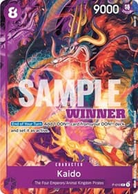Kaido - P-010 (Winner Pack Vol. 1) - One Piece Promotion Cards - One Piece Card Game card