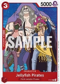 Jellyfish Pirates (One Piece Film Red) - One Piece Promotion Cards - One Piece Card Game card