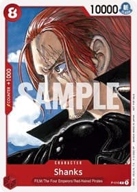 Shanks (One Piece Film Red) - One Piece Promotion Cards - One Piece Card Game card