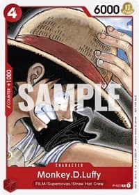 Monkey.D.Luffy (One Piece Film Red) - One Piece Promotion Cards - One Piece Card Game card