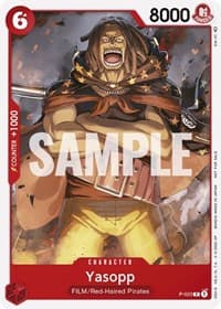 Yasopp (One Piece Film Red) - One Piece Promotion Cards - One Piece Card Game card