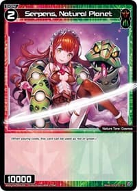 Serpens, Natural Planet - Welcome Back Diva -selector- - WIXOSS card