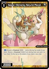 Sashe//Memoria, Natural Planet - Welcome Back Diva -selector- - WIXOSS card