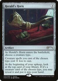 Herald's Horn (Year of the Tiger 2022) - Unique and Miscellaneous Promos - Magic: The Gathering card
