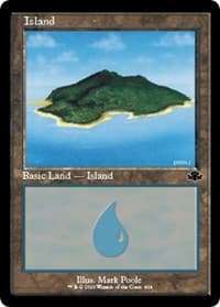 Island (404) (Retro Frame) - Dominaria Remastered - Magic: The Gathering card