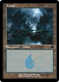 Island (405) (Retro Frame) - Dominaria Remastered - Magic: The Gathering card