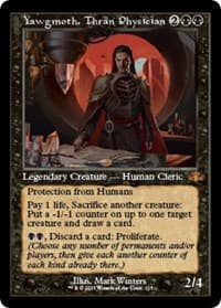 Yawgmoth, Thran Physician (Retro Frame) - Dominaria Remastered - Magic: The Gathering card