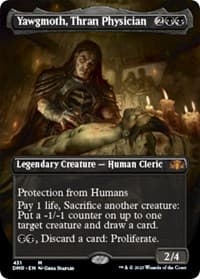 Yawgmoth, Thran Physician (Borderless) - Dominaria Remastered - Magic: The Gathering card
