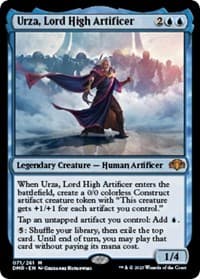 Urza, Lord High Artificer - Dominaria Remastered - Magic: The Gathering card
