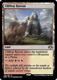 Clifftop Retreat - Dominaria Remastered - Magic: The Gathering card