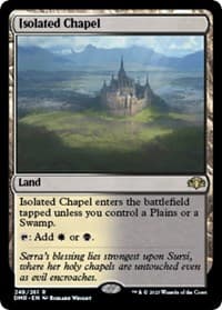 Isolated Chapel - Dominaria Remastered - Magic: The Gathering card