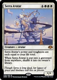 Serra Avatar - Dominaria Remastered - Magic: The Gathering card