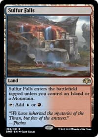 Sulfur Falls - Dominaria Remastered - Magic: The Gathering card