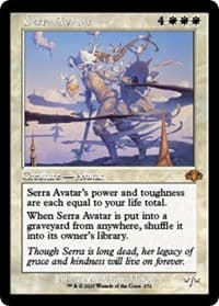 Serra Avatar (Retro Frame) - Dominaria Remastered - Magic: The Gathering card
