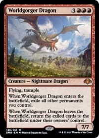 Worldgorger Dragon - Dominaria Remastered - Magic: The Gathering card