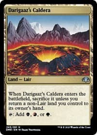 Darigaaz's Caldera - Dominaria Remastered - Magic: The Gathering card
