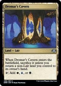 Dromar's Cavern - Dominaria Remastered - Magic: The Gathering card