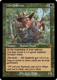 Nut Collector (Retro Frame) - Dominaria Remastered - Magic: The Gathering card