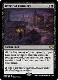 Oversold Cemetery - Dominaria Remastered - Magic: The Gathering card