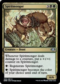 Spiritmonger - Dominaria Remastered - Magic: The Gathering card