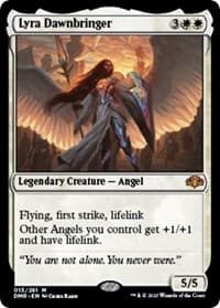 Lyra Dawnbringer - Dominaria Remastered - Magic: The Gathering card