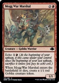 Mogg War Marshal - Dominaria Remastered - Magic: The Gathering card