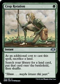 Crop Rotation - Dominaria Remastered - Magic: The Gathering card