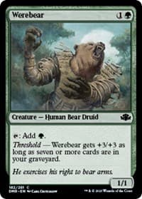 Werebear - Dominaria Remastered - Magic: The Gathering card