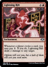 Lightning Rift - Dominaria Remastered - Magic: The Gathering card