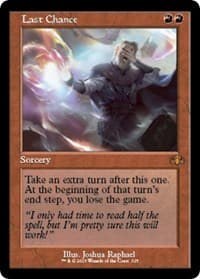 Last Chance (Retro Frame) - Dominaria Remastered - Magic: The Gathering card