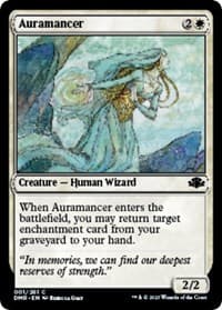 Auramancer - Dominaria Remastered - Magic: The Gathering card