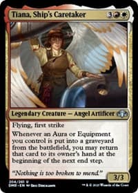 Tiana, Ship's Caretaker - Dominaria Remastered - Magic: The Gathering card