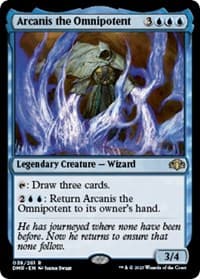 Arcanis the Omnipotent - Dominaria Remastered - Magic: The Gathering card