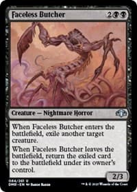 Faceless Butcher - Dominaria Remastered - Magic: The Gathering card