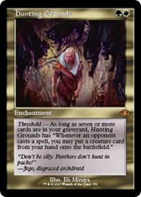 Hunting Grounds (Retro Frame) - Dominaria Remastered - Magic: The Gathering card
