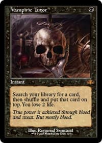 Vampiric Tutor (Retro Frame) - Dominaria Remastered - Magic: The Gathering card
