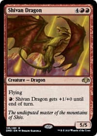Shivan Dragon - Dominaria Remastered - Magic: The Gathering card