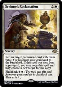 Sevinne's Reclamation - Dominaria Remastered - Magic: The Gathering card